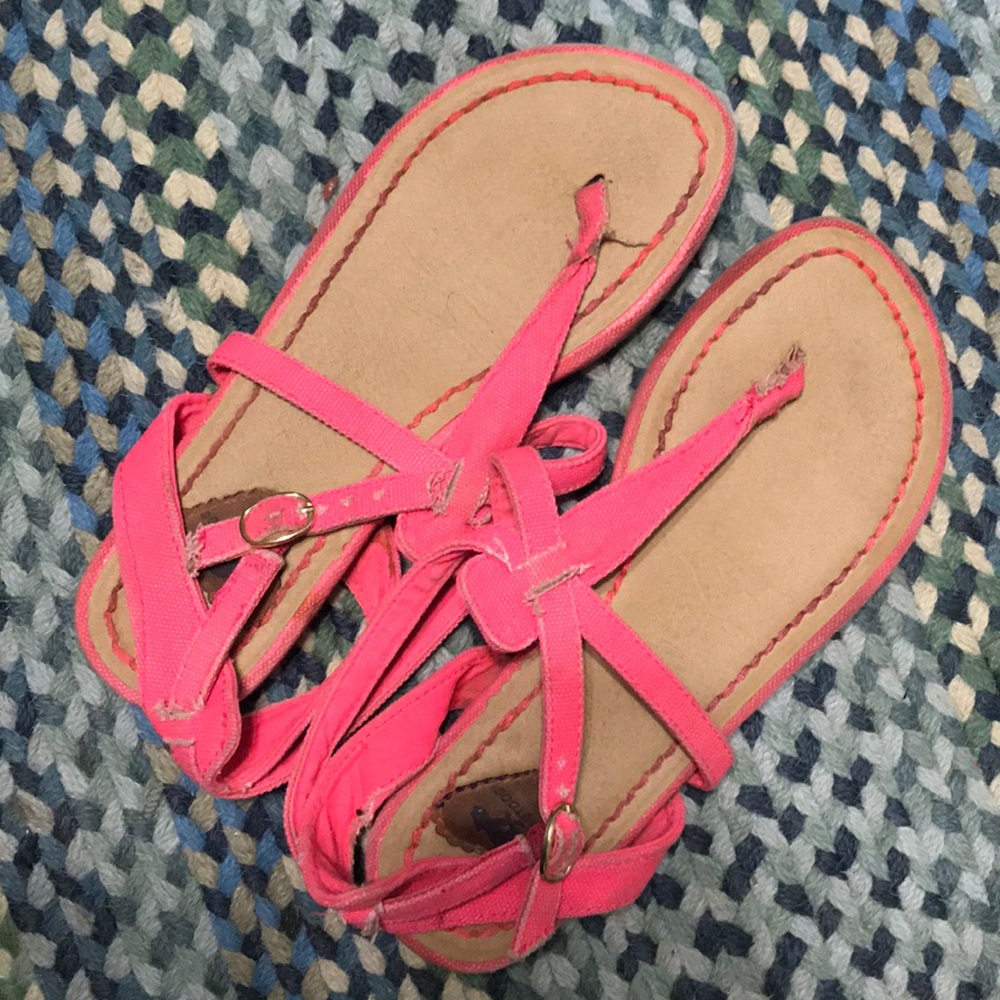 Hot Pink Sandals